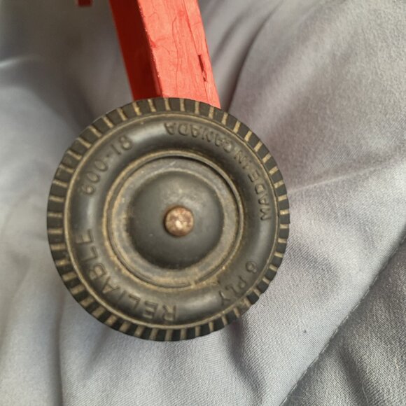 Vintage Reliable Toy Co Red Plastic Pickup Truck Model 567/2 Canada INCOMPLETE - Picture 12 of 16